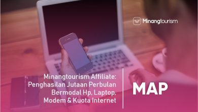Minangtourism Affiliate: Penghasilan Jutaan Perbulan Bermodal Hp